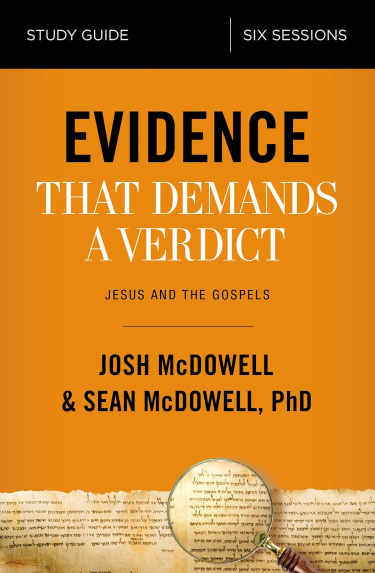 Cover image for Evidence That Demands A Verdict Study Guide: Jesus And The Gospels, isbn: 9780310096726
