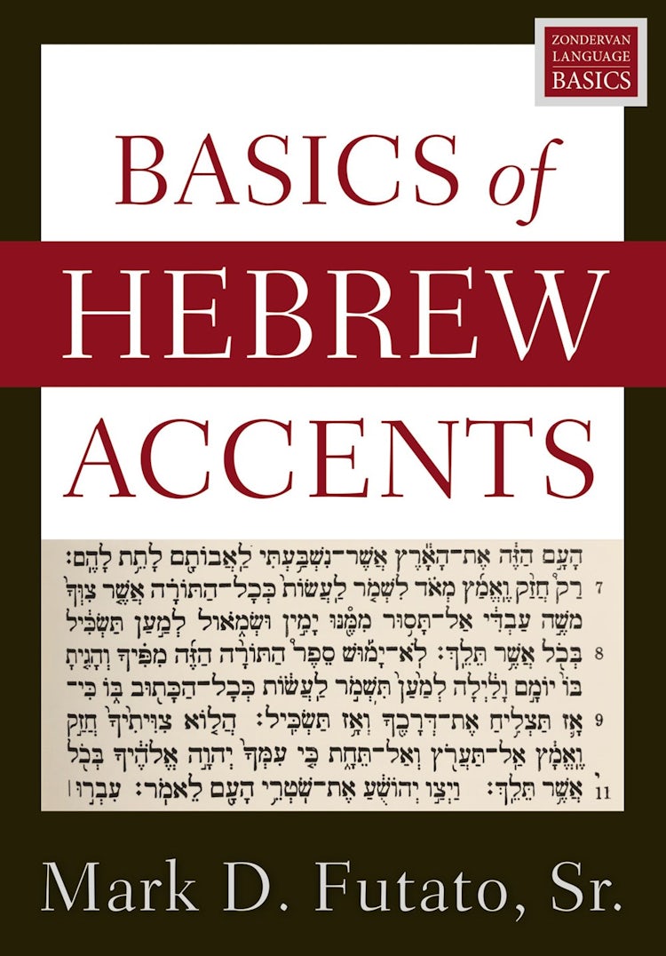 Cover image for Basics Of Hebrew Accents, isbn: 9780310098423