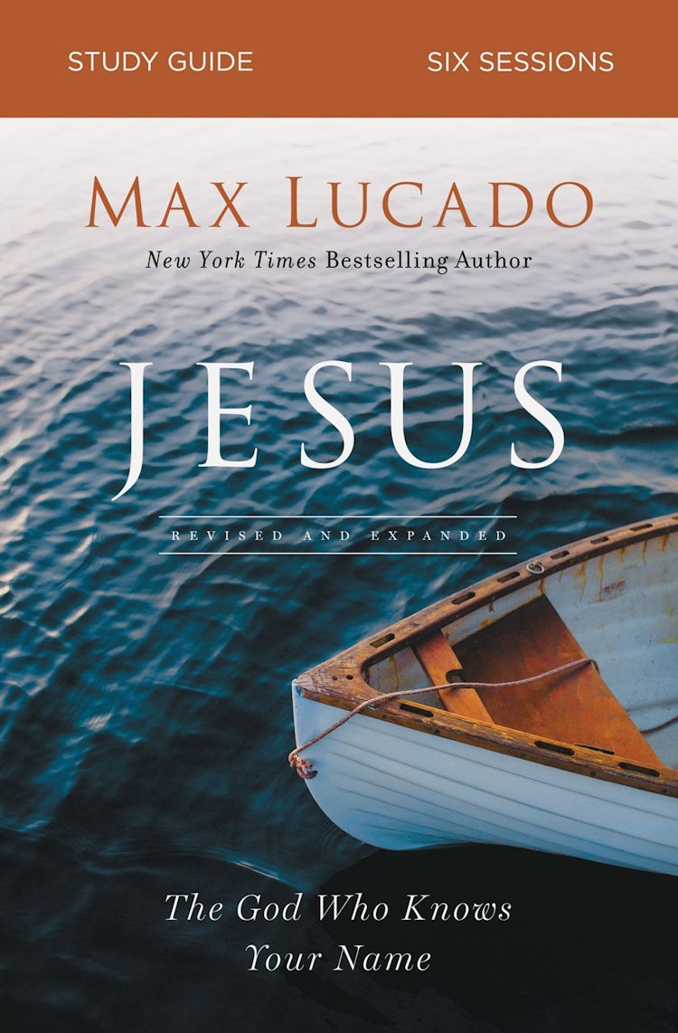 Cover image for Jesus Study Guide: The God Who Knows Your Name, isbn: 9780310105831