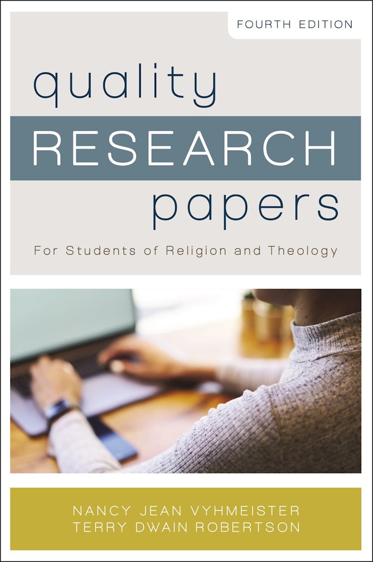 Cover image for Quality Research Papers: For Students Of Religion And Theology, isbn: 9780310106661