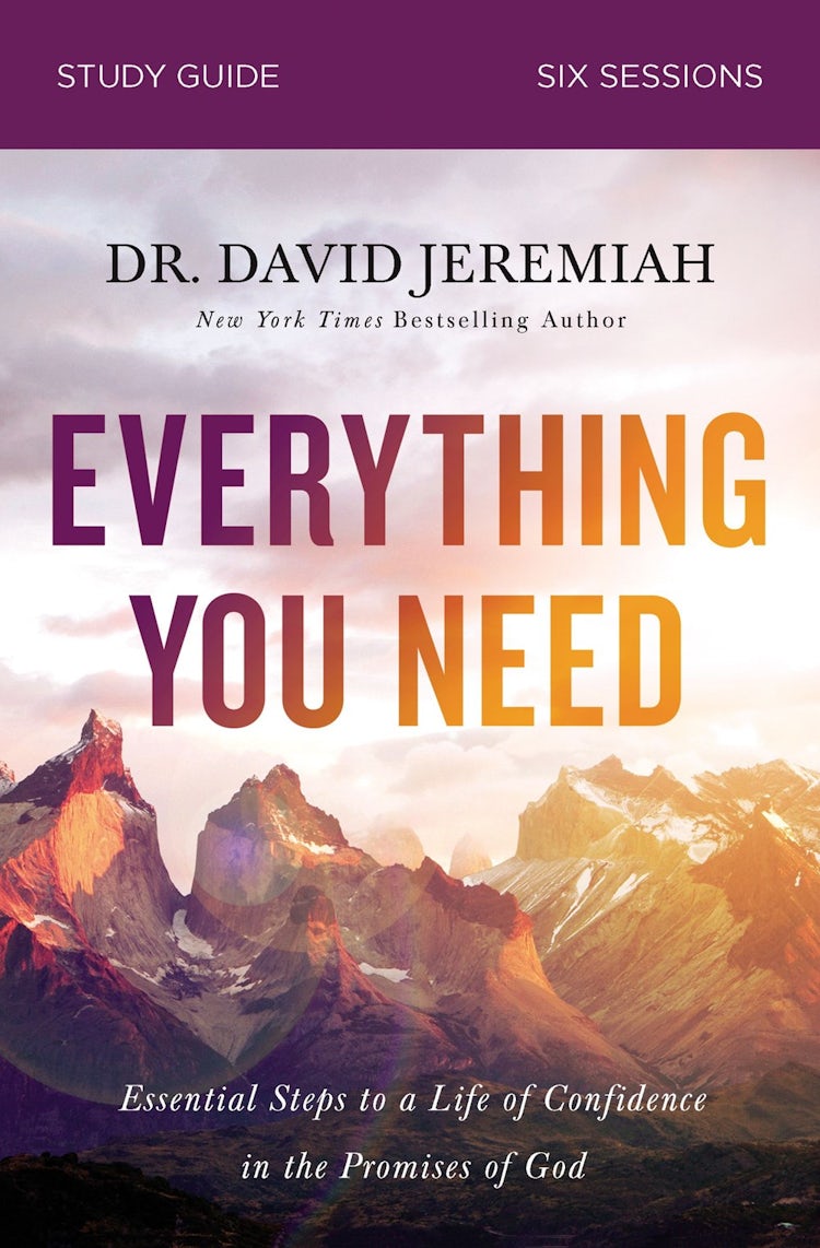 Cover image for Everything You Need Study Guide: Essential Steps To A Life Of Confidence In The Promises Of God, isbn: 9780310111832