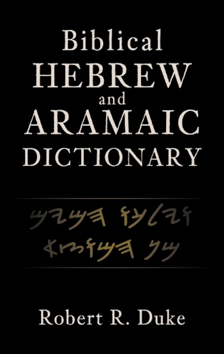 Cover image for Biblical Hebrew And Aramaic Dictionary, isbn: 9780310119517