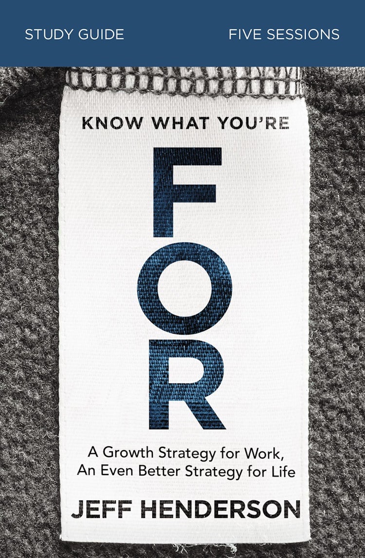 Cover image for Know What You're For Study Guide, isbn: 9780310119630
