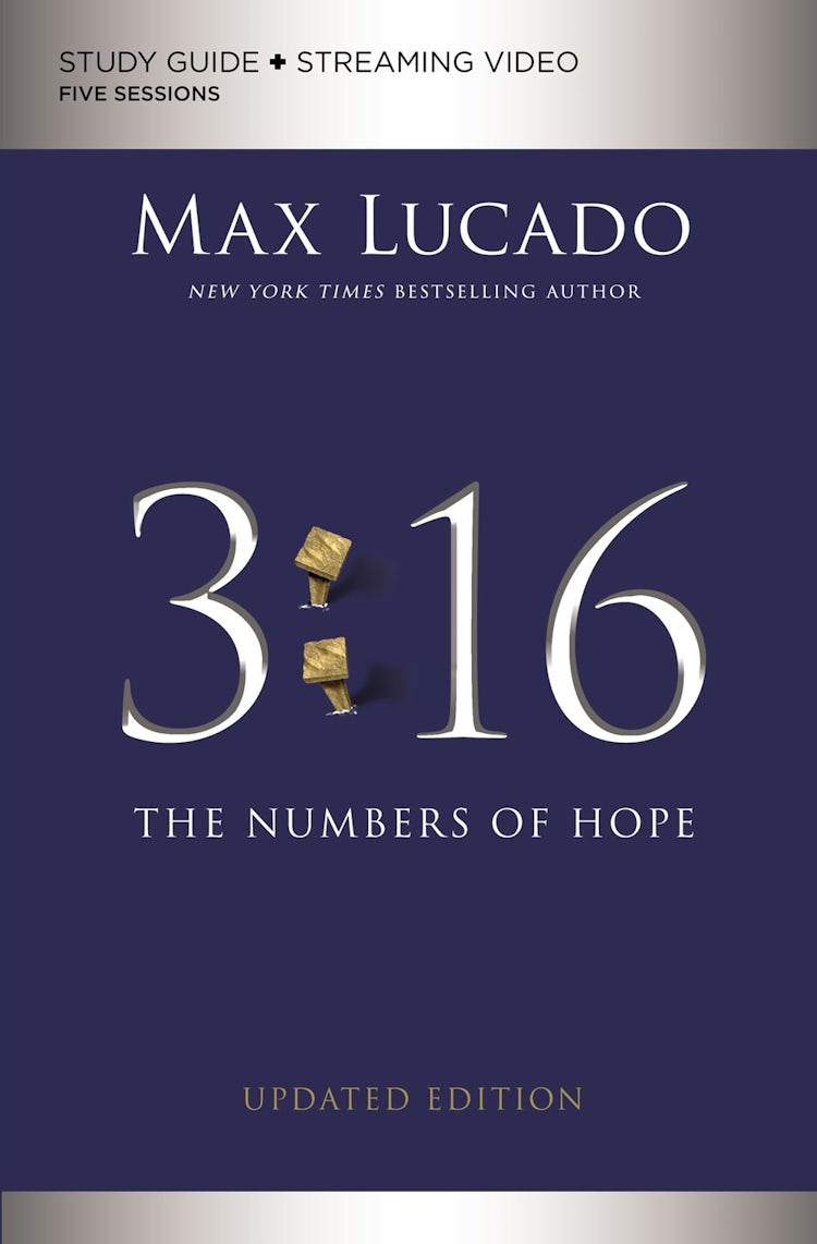 Cover image for 3:16 Study Guide plus Streaming Video, Updated Edition: The Numbers of Hope, isbn: 9780310120988