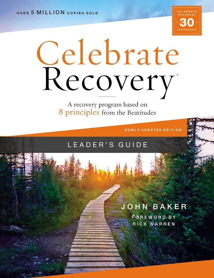 Cover image for Celebrate Recovery Updated Leader's Guide: A Recovery Program Based On Eight Principles From The Beatitudes, isbn: 9780310131540