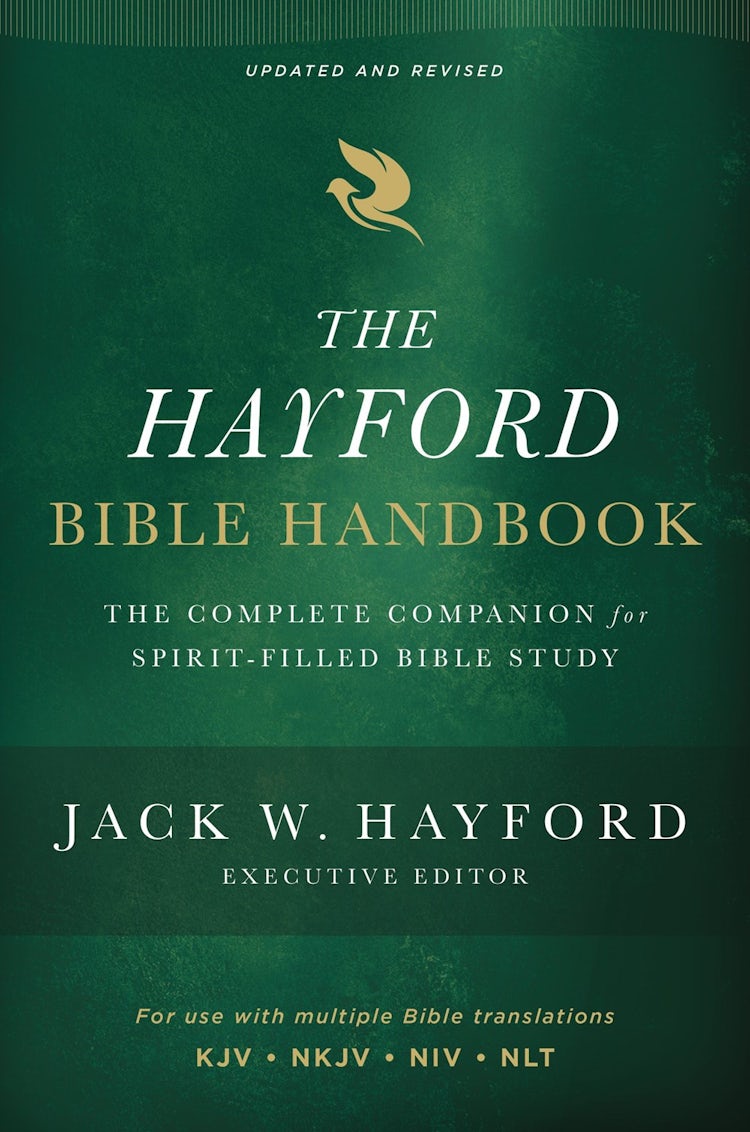 Cover image for The Hayford Bible Handbook: The Complete Companion for Spirit-Filled Bible Study, isbn: 9780310134138