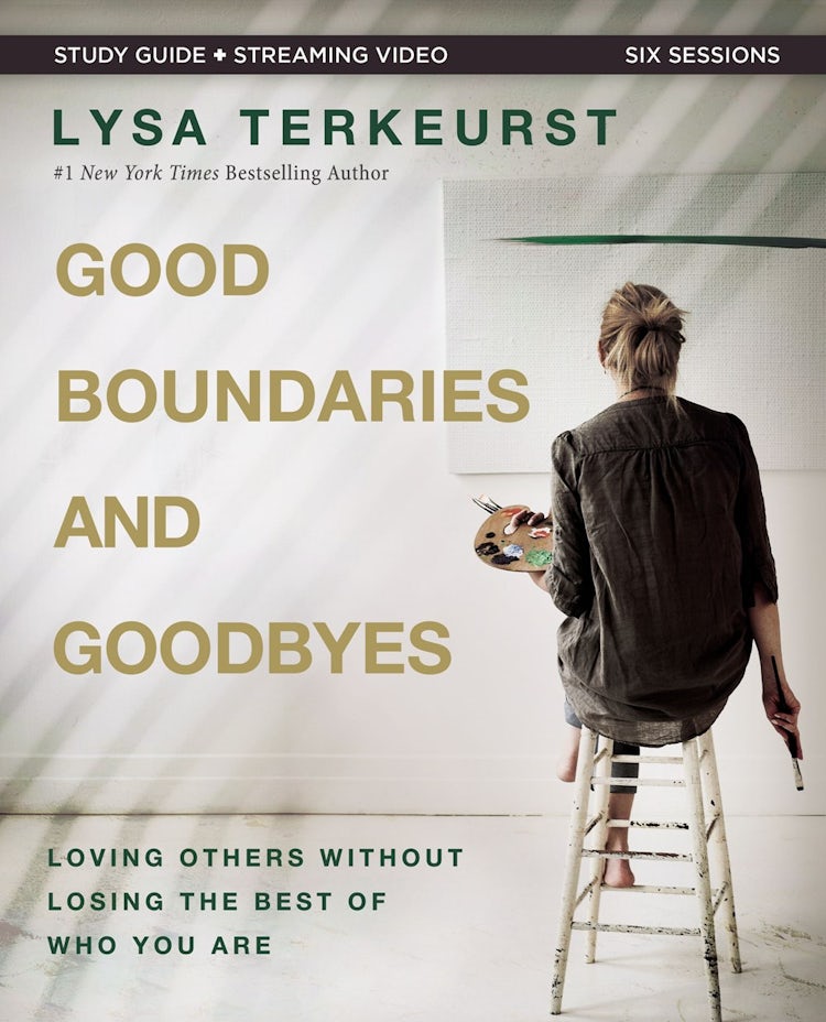 Cover image for Good Boundaries and Goodbyes Study Guide plus Streaming Video: Loving Others Without Losing the Best of Who You Are, isbn: 9780310140351