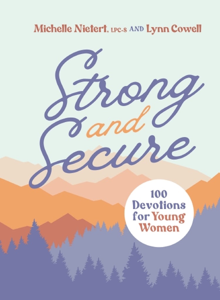 Cover image for Strong and Secure: 100 Devotions for Young Women, isbn: 9780310144076