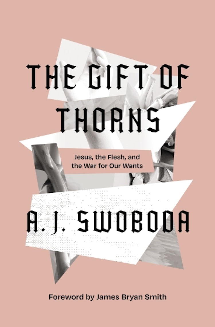 Cover image for The Gift Of Thorns: Jesus, The Flesh, And The War For Our Wants, isbn: 9780310153283