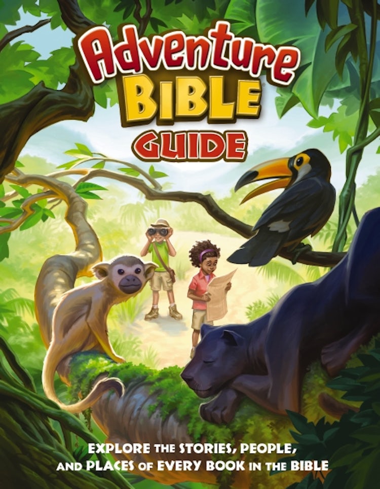 Cover image for Adventure Bible Guide: Explore The Stories, People, And Places Of Every Book In The Bible, isbn: 9780310156048