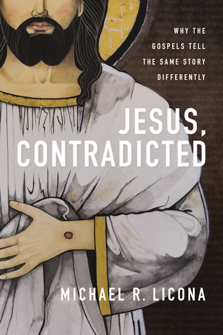Cover image for Jesus, Contradicted: Why The Gospels Tell The Same Story Differently, isbn: 9780310159599