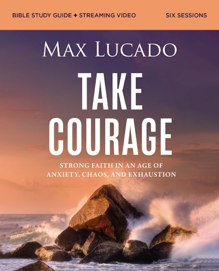Cover image for Take Courage Bible Study Guide Plus Streaming Video: Swimming Upstream in a Downstream World, isbn: 9780310171188