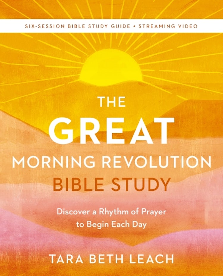 Cover image for The Great Morning Revolution Bible Study Guide plus Streaming Video: Six Spiritual Practices to Unlock GREAT Mornings, isbn: 9780310171836