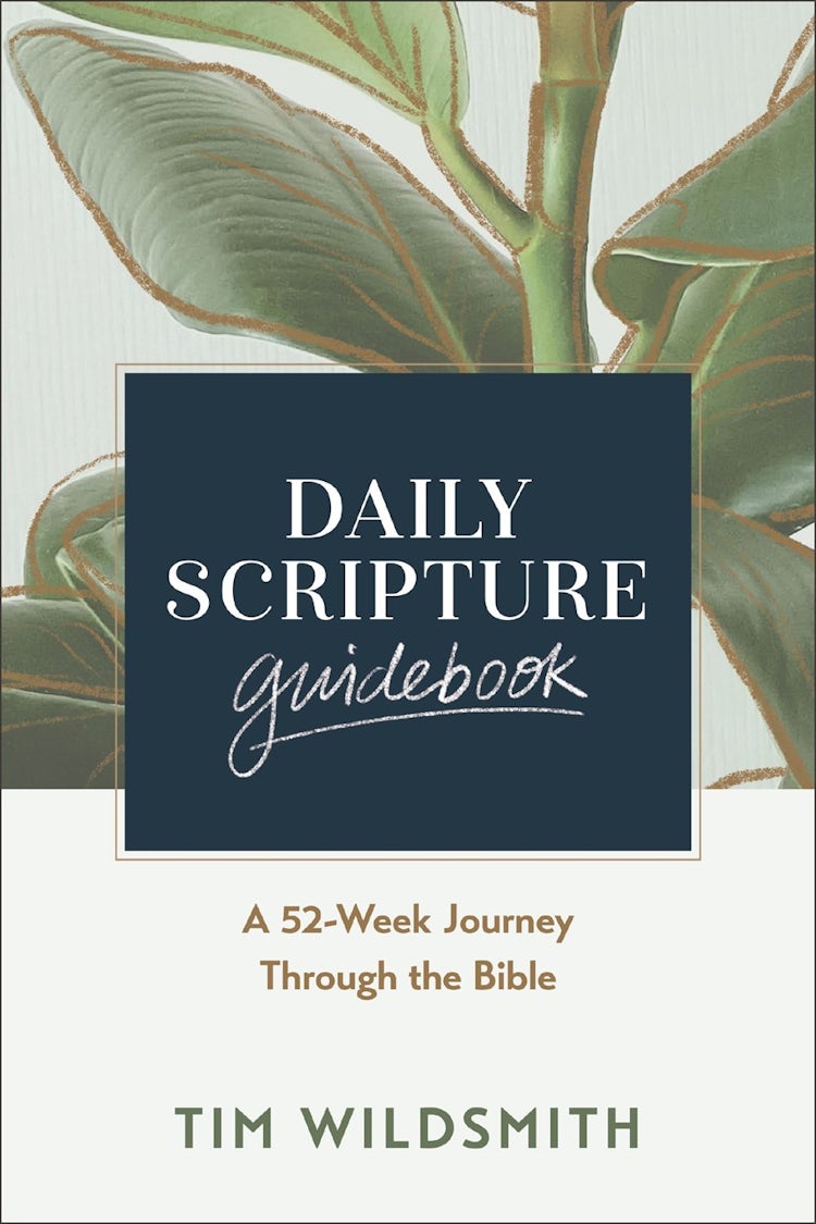 Cover image for Daily Scripture Guidebook: A Guided Journey Through the Whole Bible, isbn: 9780310175155