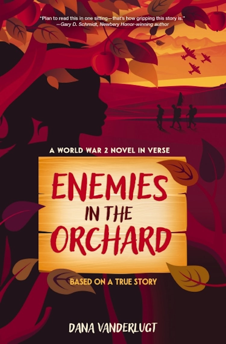 Cover image for Enemies in the Orchard: A World War 2 Novel in Verse, isbn: 9780310178613
