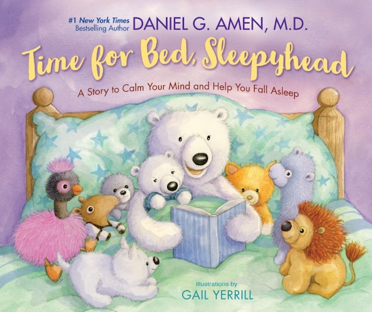 Cover image for Time for Bed, Sleepyhead: A Story to Calm Your Mind and Help You Fall Asleep, isbn: 9780310178651