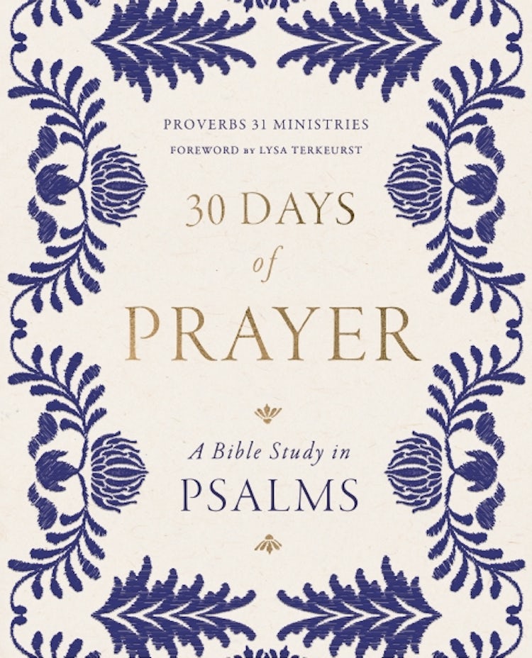 Cover image for 30 Days of Prayer: A Bible Study in Psalms, isbn: 9780310178668