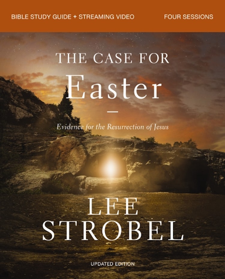 Cover image for Case for Easter Bible Study Guide + Streaming Video, Updated Edition  Evidence for the Resurrection of Jesus, isbn: 9780310179733