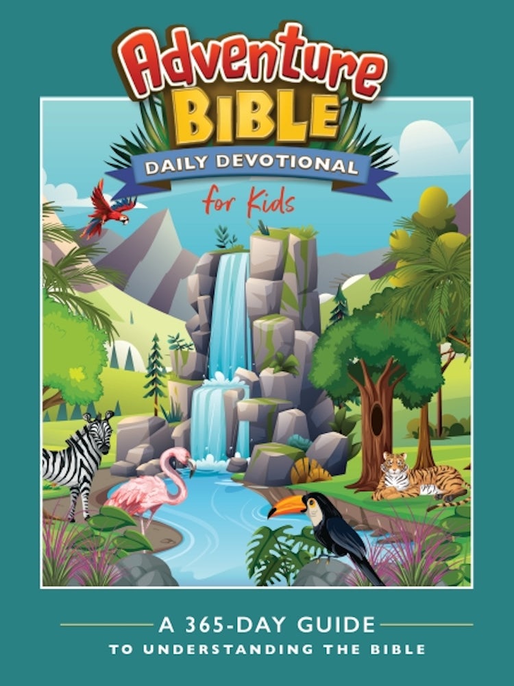 Cover image for Adventure Bible: Daily Devotional for Kids: A 365-Day Guide to Understanding the Bible, isbn: 9780310181255