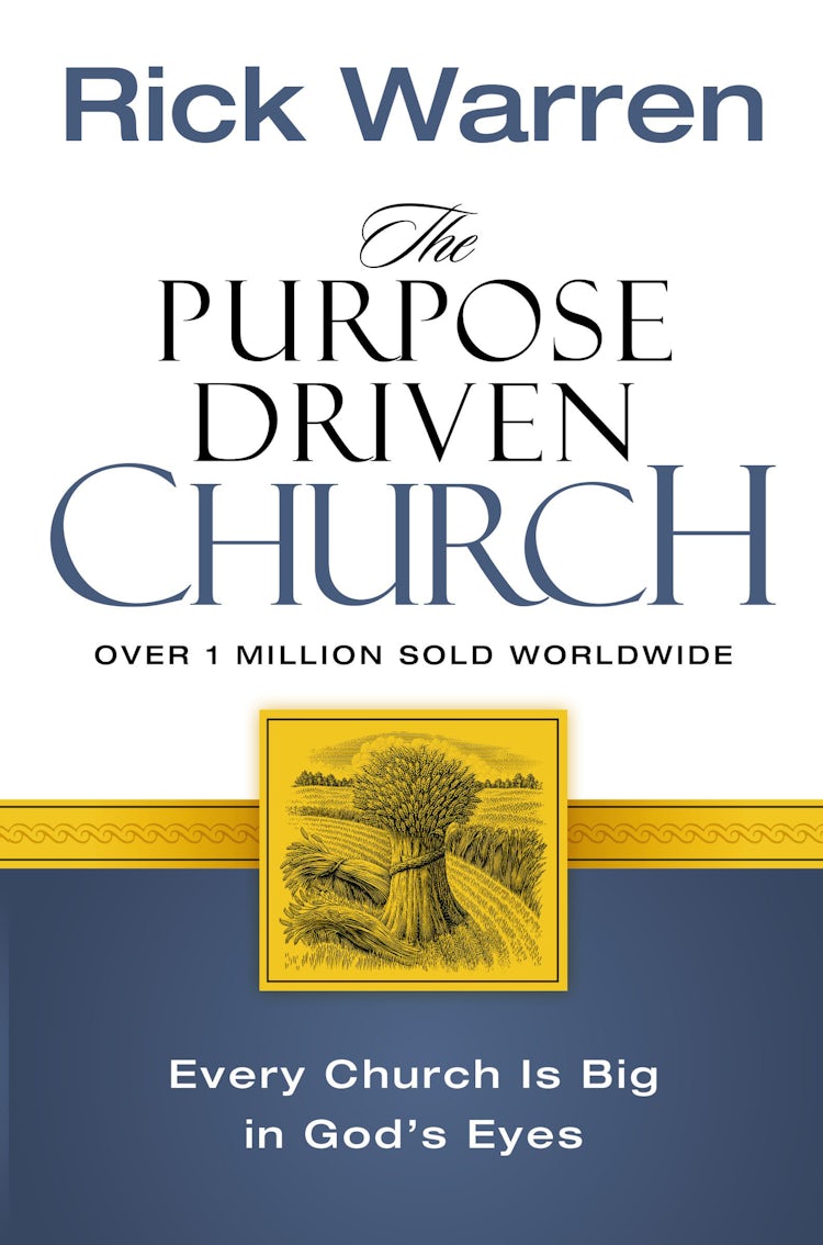 Cover image for The Purpose Driven Church: Growth Without Compromising Your Message And Mission, isbn: 9780310208136