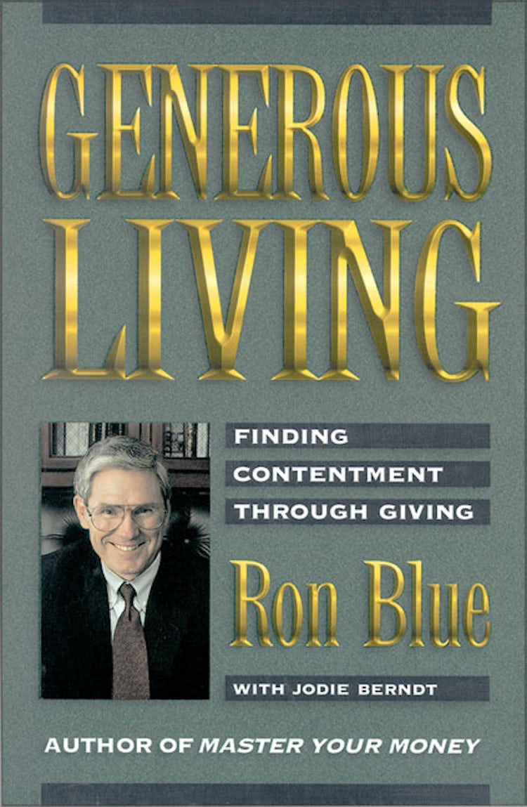 Cover image for Generous Living: Finding Contentment Through Giving, isbn: 9780310210900