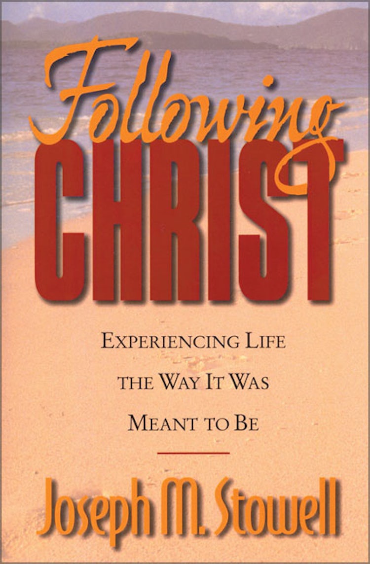 Cover image for Following Christ: Experiencing Life the Way It Was Meant to Be, isbn: 9780310219347