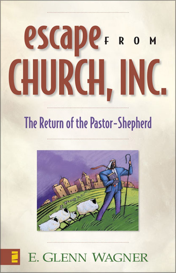 Cover image for Escape from Church, Inc.: The Return of the Pastor-Shepherd, isbn: 9780310243175