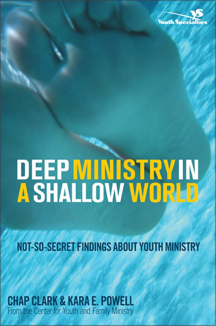 Cover image for Deep Ministry in a Shallow World: Not-So-Secret Findings about Youth Ministry, isbn: 9780310267072