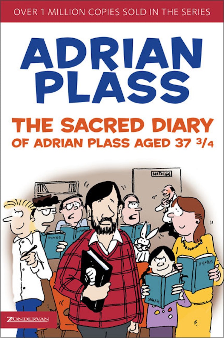 Cover image for The Sacred Diary of Adrian Plass, Aged 37 3/4, isbn: 9780310269120