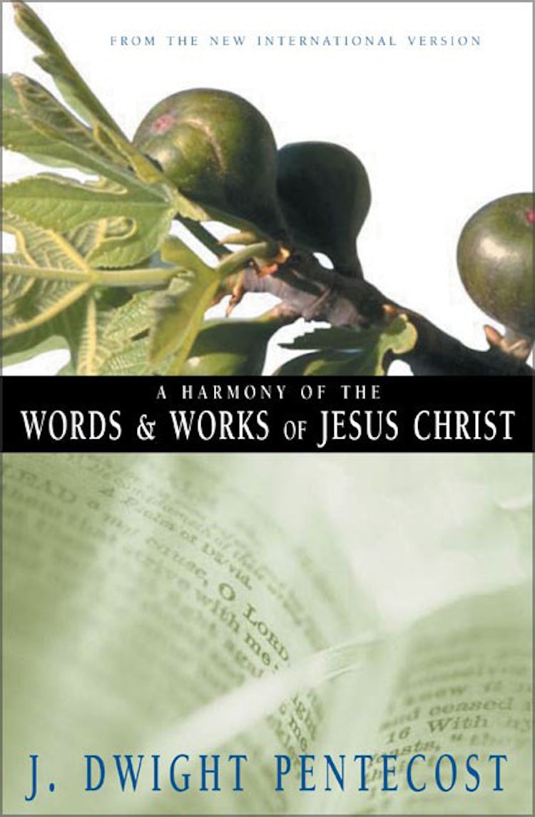 Cover image for A Harmony Of The Words And Works Of Jesus Christ, isbn: 9780310309512