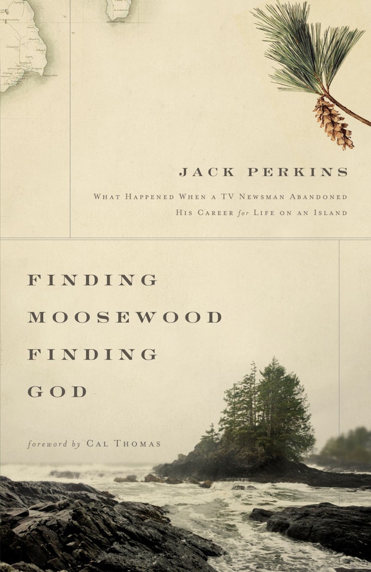 Cover image for Finding Moosewood, Finding God: What Happened When a TV Newsman Abandoned His Career for Life on an Island, isbn: 9780310318705