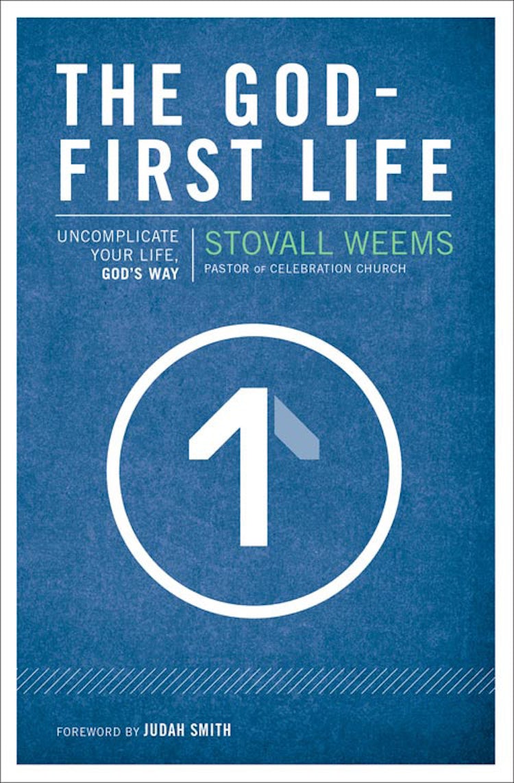 Cover image for God First Life: Uncomplicate Your Life, God's Way, isbn: 9780310320098