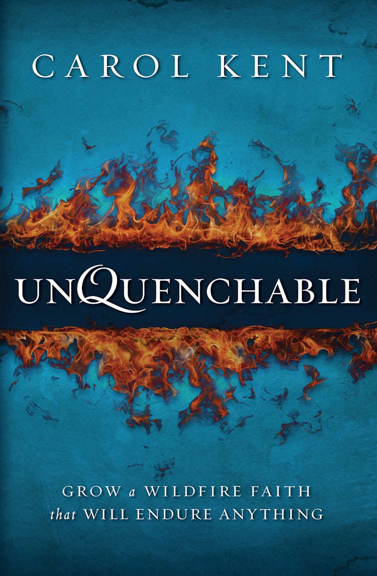 Cover image for Unquenchable: Grow a Wildfire Faith that Will Endure Anything, isbn: 9780310330998