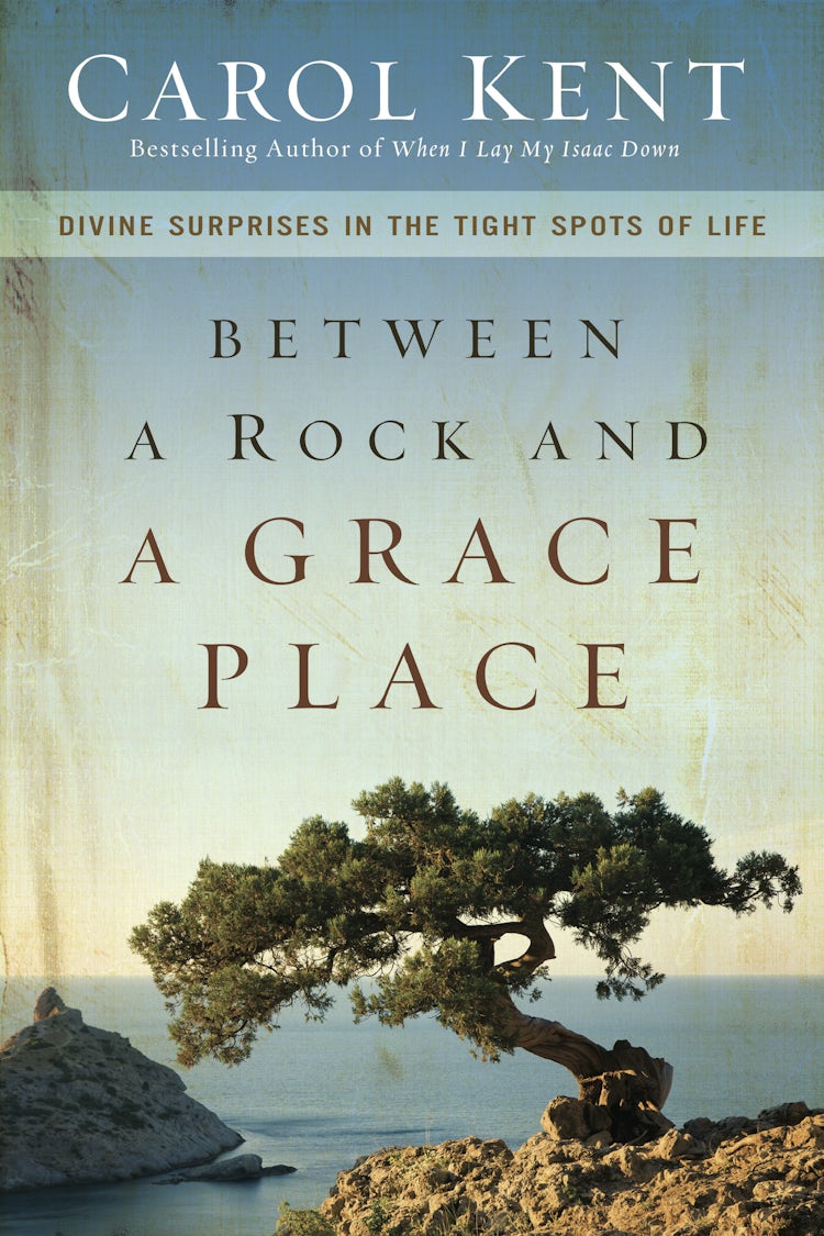 Cover image for Between a Rock and a Grace Place: Divine Surprises in the Tight Spots of Life, isbn: 9780310337577