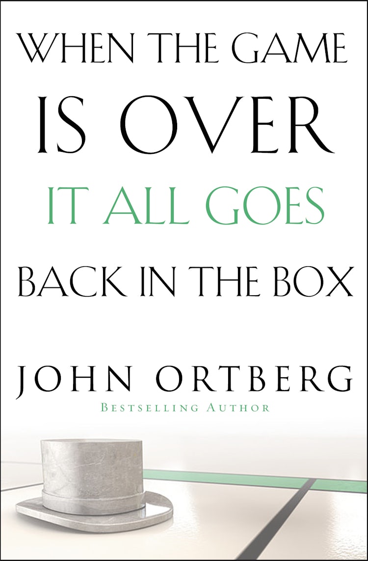 Cover image for When the Game is Over, It All Goes Back in the Box, isbn: 9780310340546