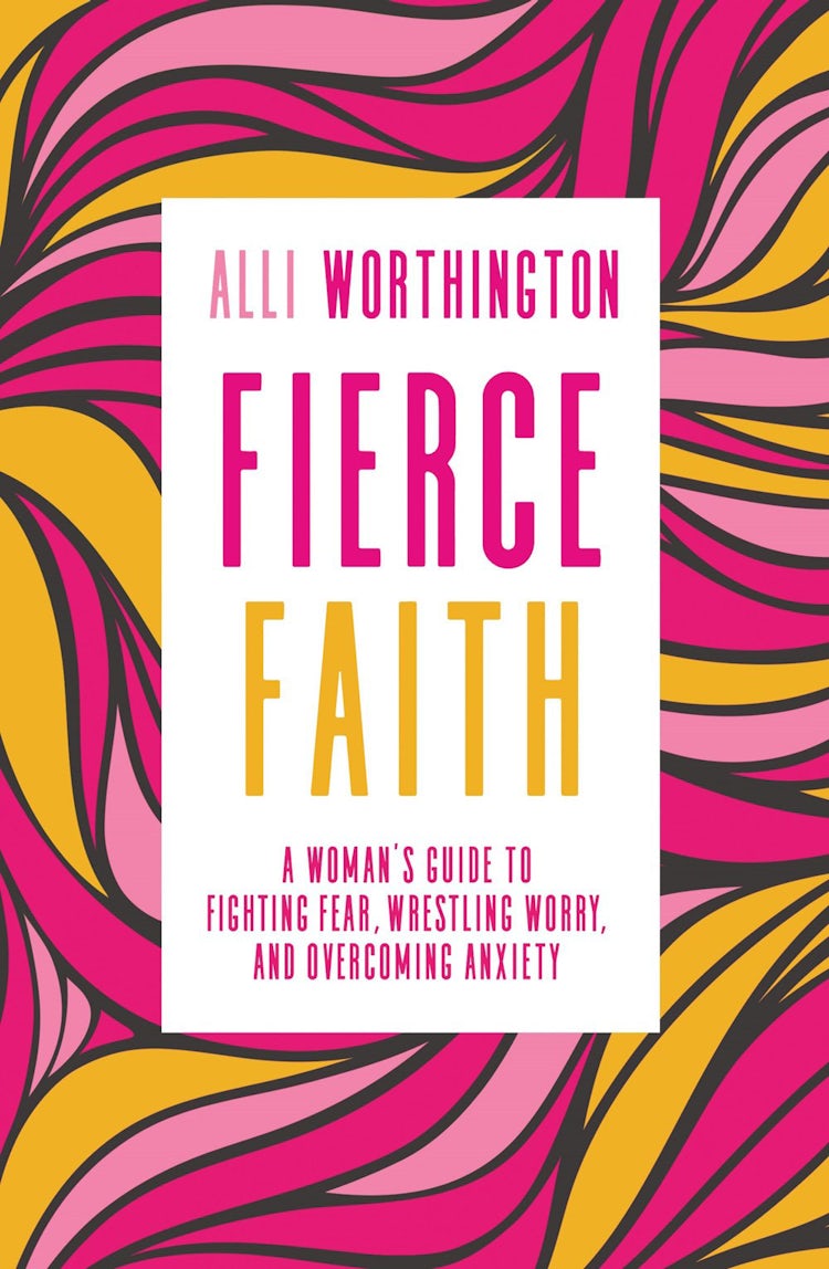 Cover image for Fierce Faith: A Woman's Guide To Fighting Fear, Wrestling Worry, And Overcoming Anxiety, isbn: 9780310342250