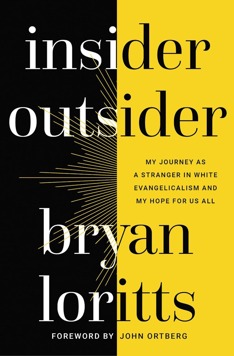 Cover image for Insider Outsider: My Journey As A Stranger In White Evangelicalism And My Hope For Us All, isbn: 9780310345039