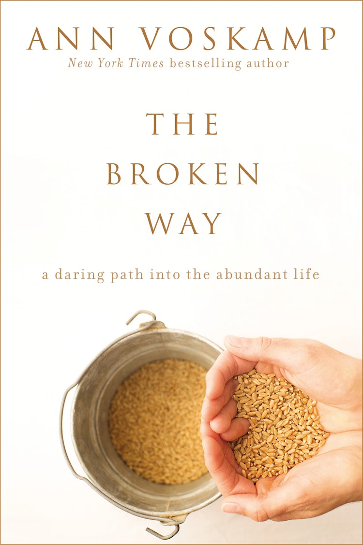 Cover image for The Broken Way: A Daring Path into the Abundant Life, isbn: 9780310346562