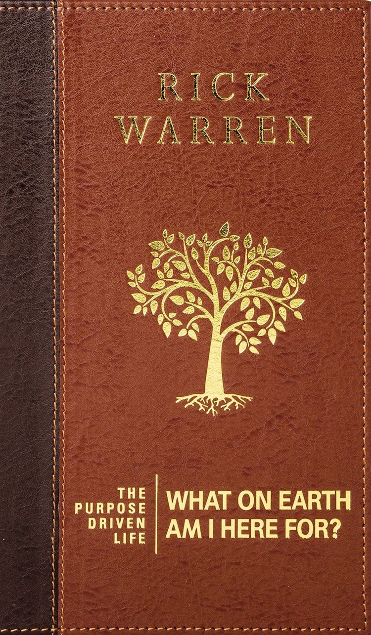 Cover image for The Purpose Driven Life: What On Earth Am I Here For?, isbn: 9780310347552