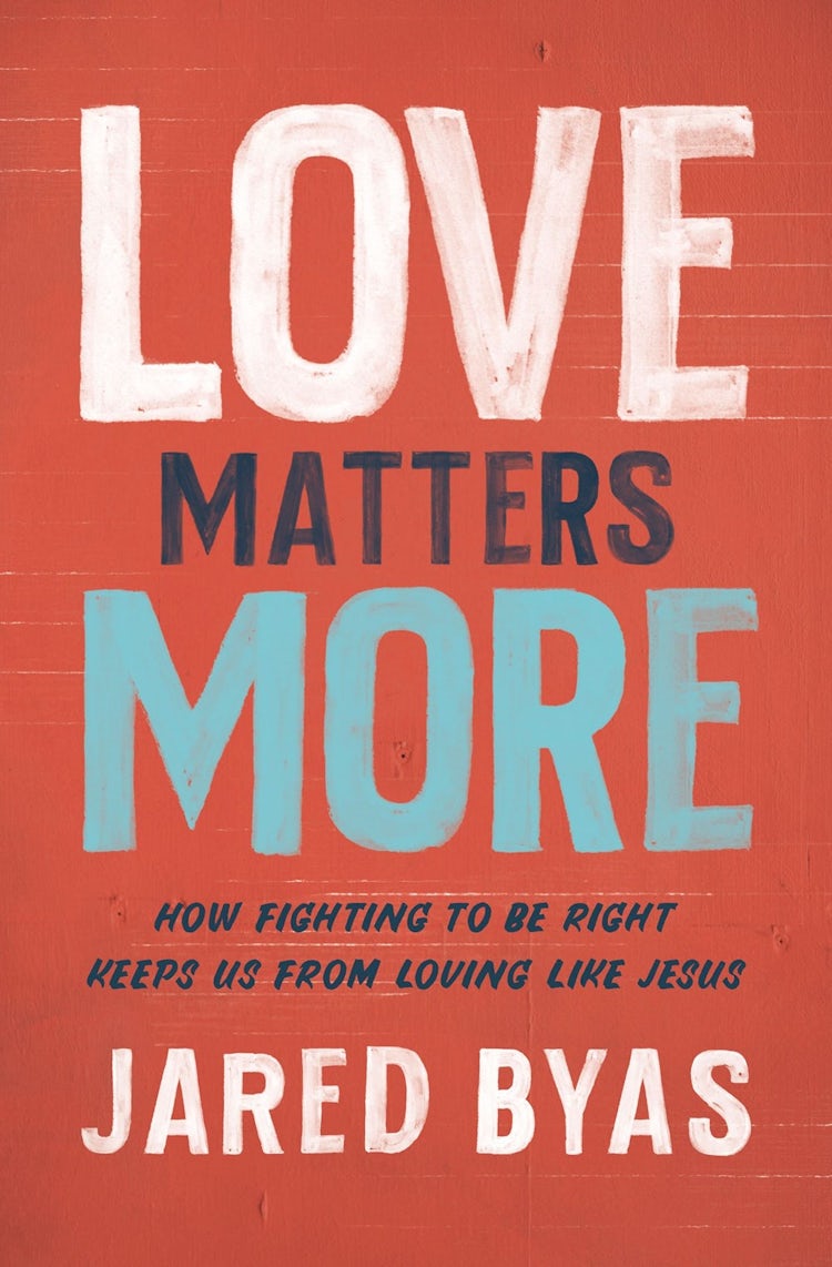 Cover image for Love Matters More: How Fighting To Be Right Keeps Us From Loving Like Jesus, isbn: 9780310358602