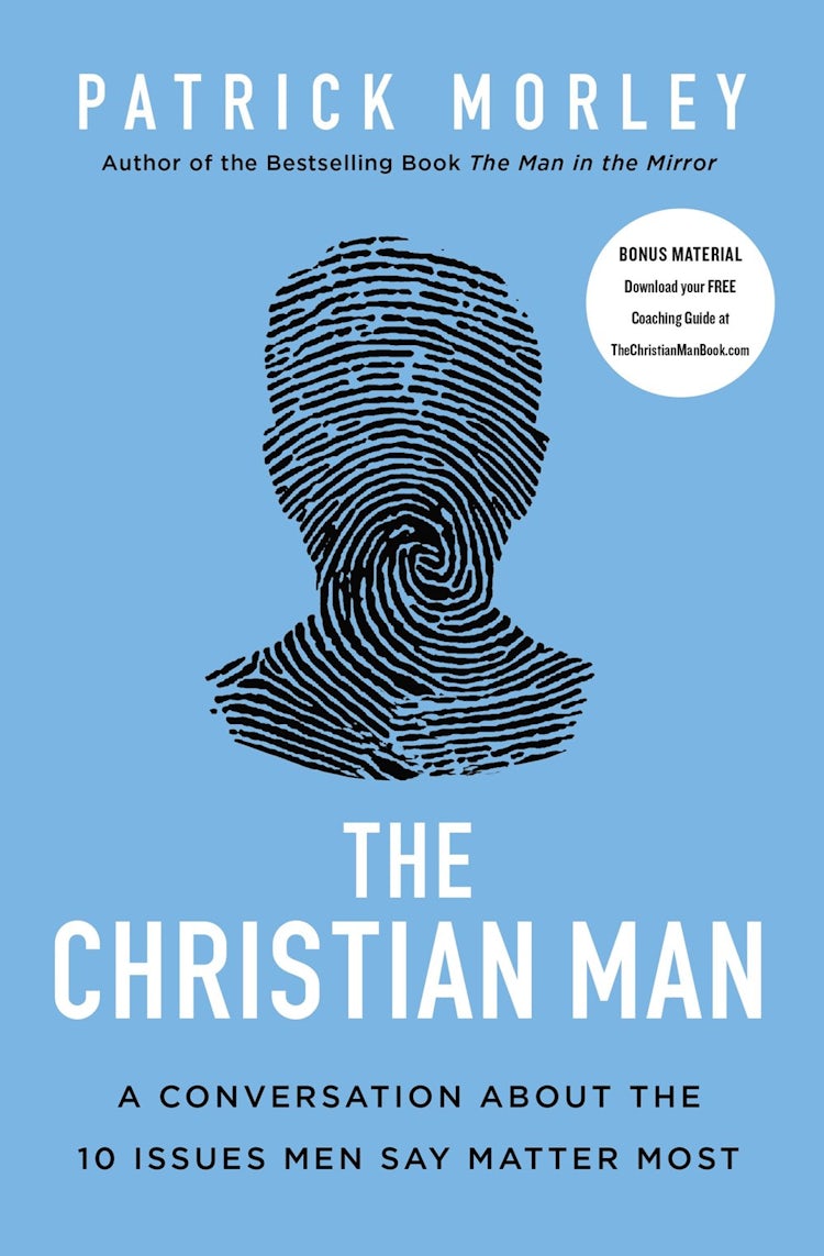 Cover image for The Christian Man: A Conversation About The 10 Issues Men Say Matter Most, isbn: 9780310361534