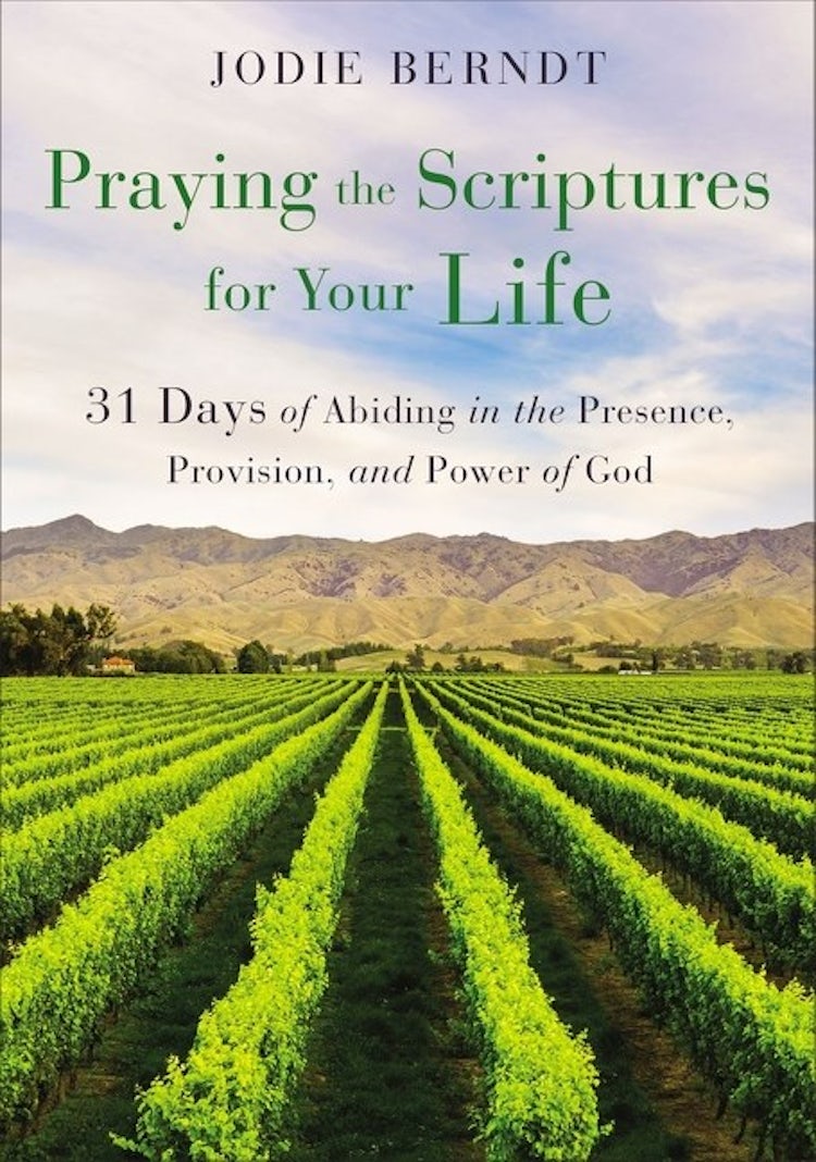 Cover image for Praying The Scriptures For Your Life: 31 Days Of Abiding In The Presence, Provision, And Power Of God, isbn: 9780310361602