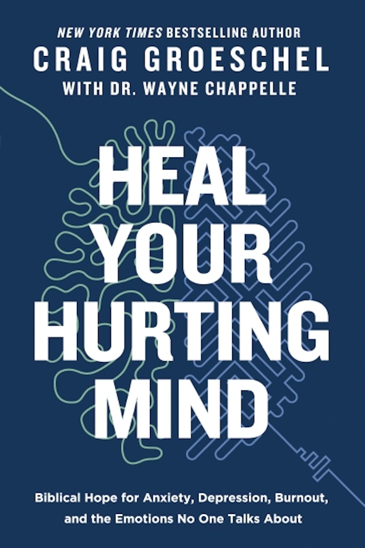 Cover image for Heal Your Hurting Mind: Biblical Hope for Anxiety, Depression, Burnout, and the Emotions No One Talks About, isbn: 9780310366744