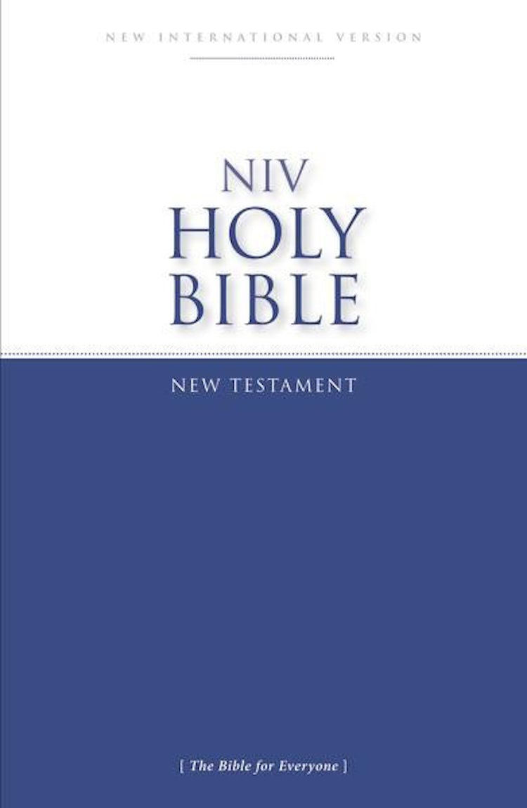 Cover image for NIV Holy Bible New Testament [Blue], isbn: 9780310434009