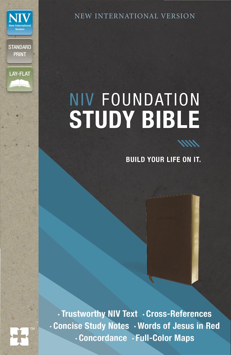 Cover image for NIV Foundation Study Bible, isbn: 9780310441878