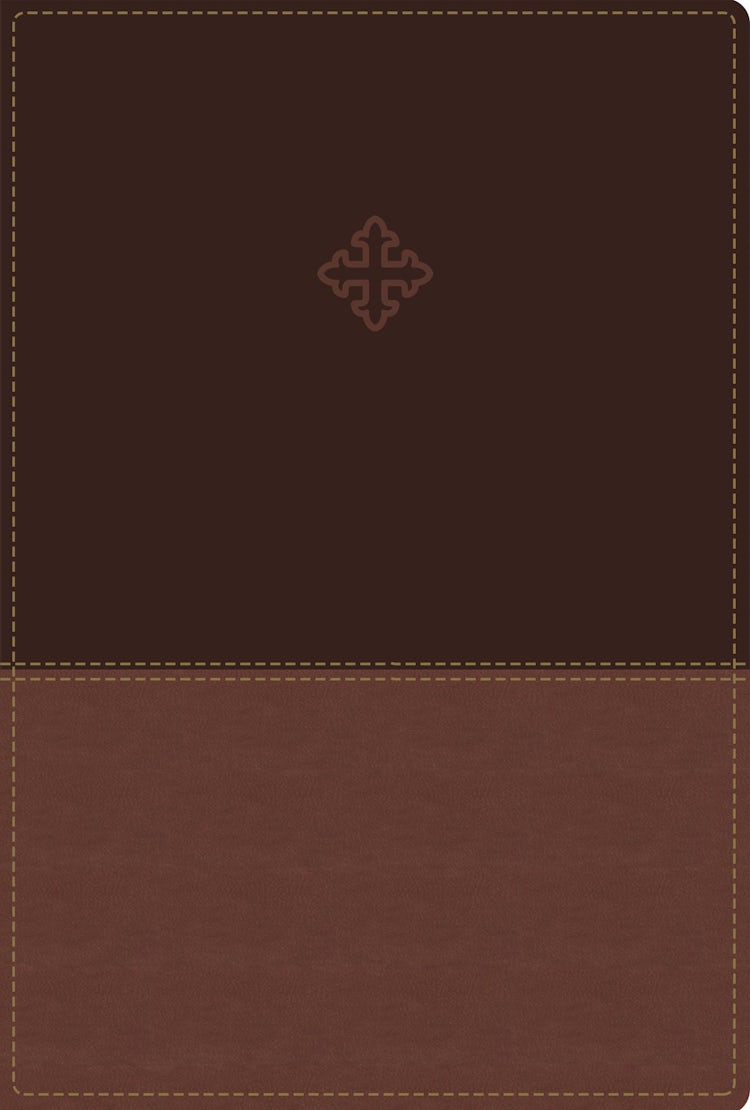 Cover image for Amplified Study Bible, Indexed [Brown], isbn: 9780310444756