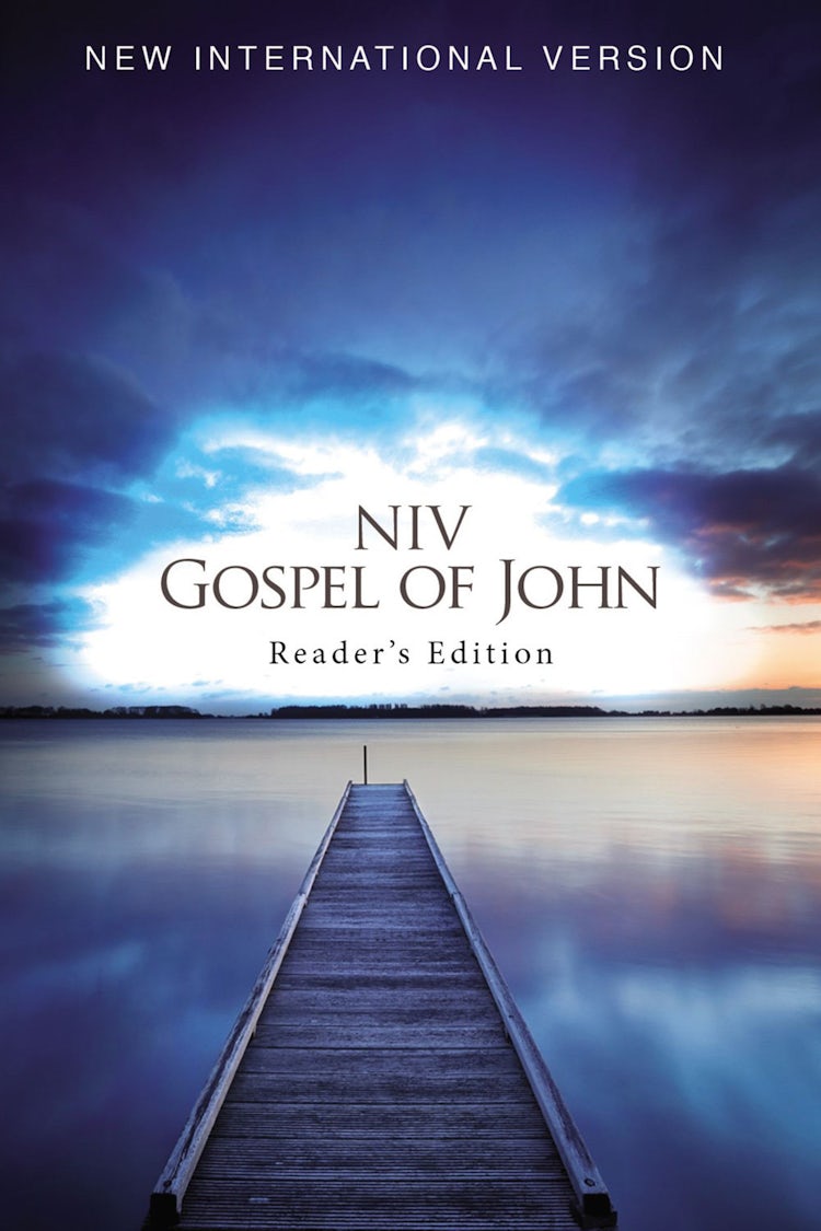 Cover image for NIV Gospel Of John, Reader's Edition, isbn: 9780310446507