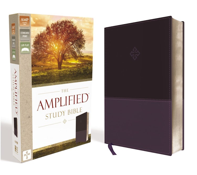 Cover image for Amplified Study Bible [Purple], isbn: 9780310446521
