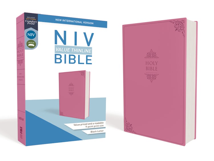 Cover image for NIV Value Thinline Bible [Pink], isbn: 9780310448495