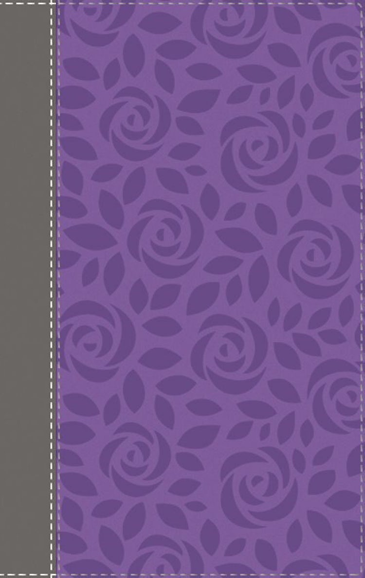 Cover image for NIV Thinline Bible Red Letter Edition [Giant Print, Purple], isbn: 9780310448655